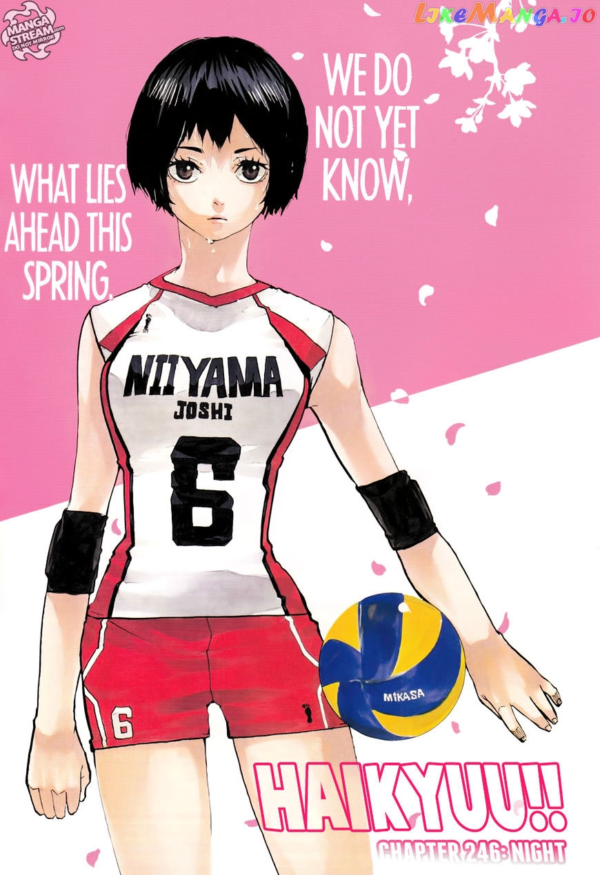 Haikyuu!!, Chapter 246 image 01